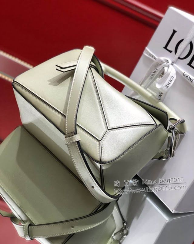 LOEWE經典爆款包包 羅意威小號Puzzle拼接手提斜挎包 10172  tcl1201